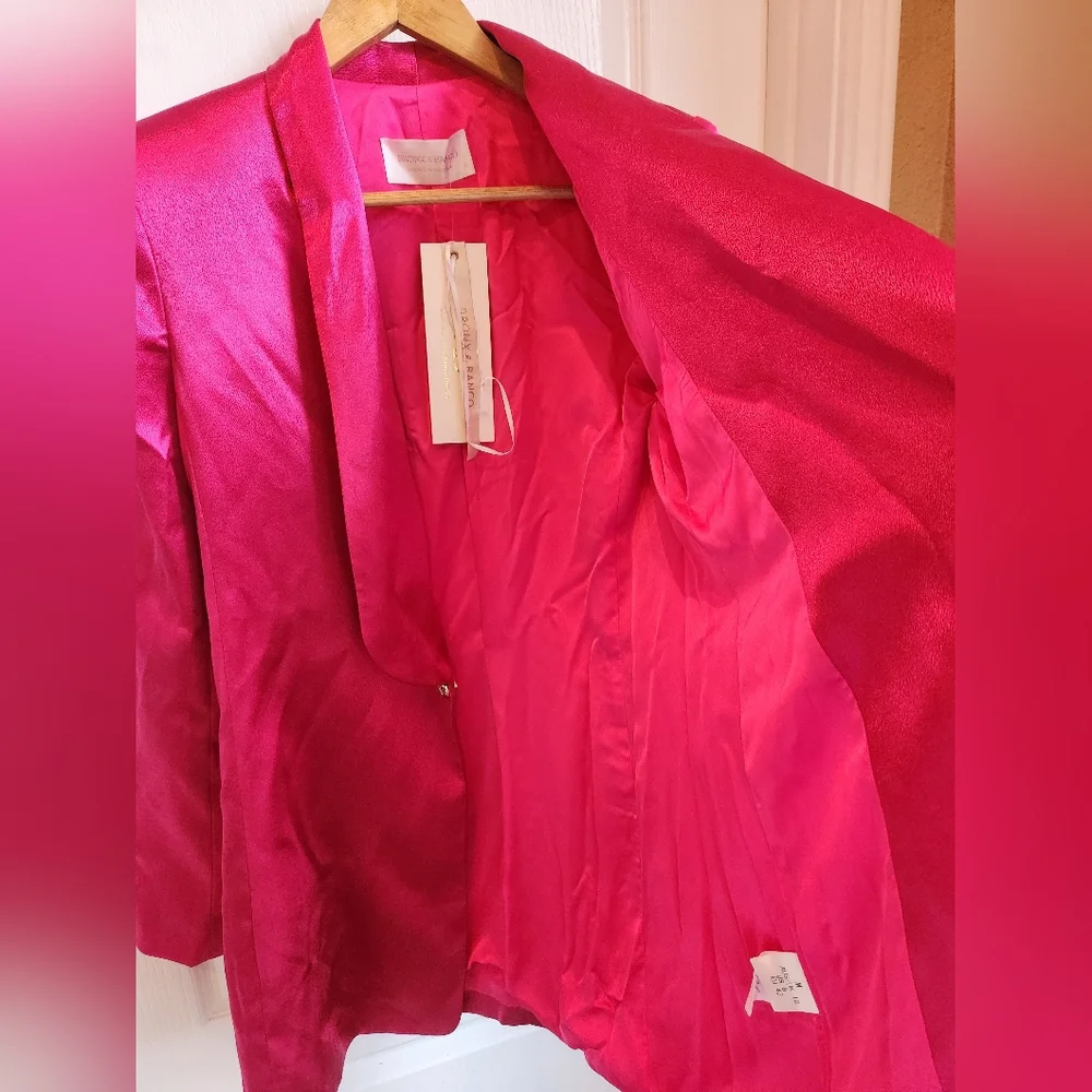 Bronx and Banco Capri Blazer in Fushsia Fuchsia - Size AUS 10/US 6/Medium - NWT - Picture 15 of 15